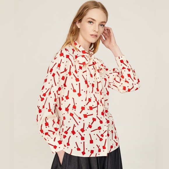 Tory Burch Lollipop Blouse - Picture 2 of 2